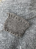 DK/ 8ply - merino suri blend - undyed in Granite
