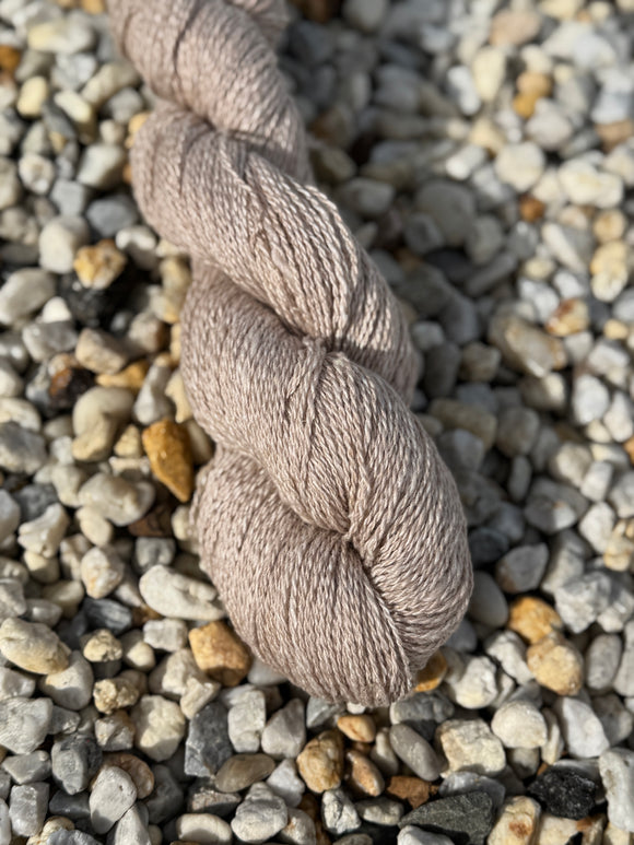 Fingering/ 4ply - merino alpaca blend - undyed in Butterscotch (Aristaeus)